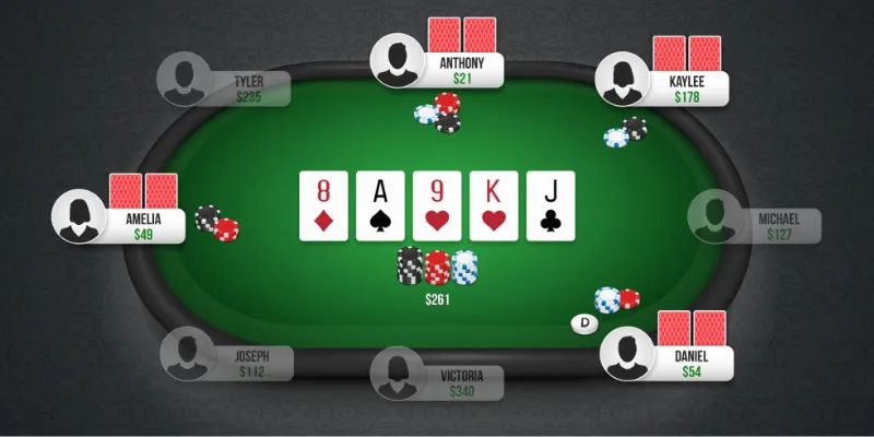 Poker là trò chơi thú vị rất đáng tham gia